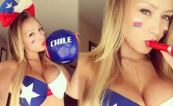 GALERÍA: Con estas fotos Daniella Chávez enloqueció a chilenos y humilló a los brasileños