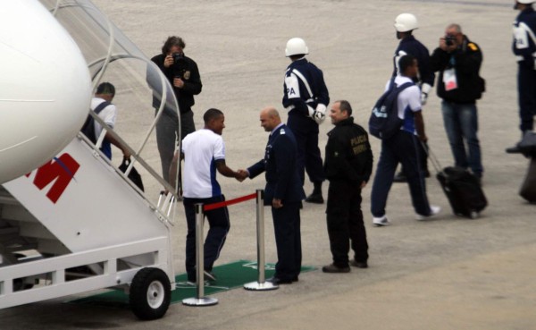 La Selección de Honduras ya se encuentra en Curitiba