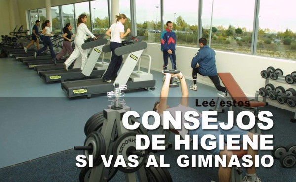 Importantes consejos de higiene si sos de los que acude al gimansio