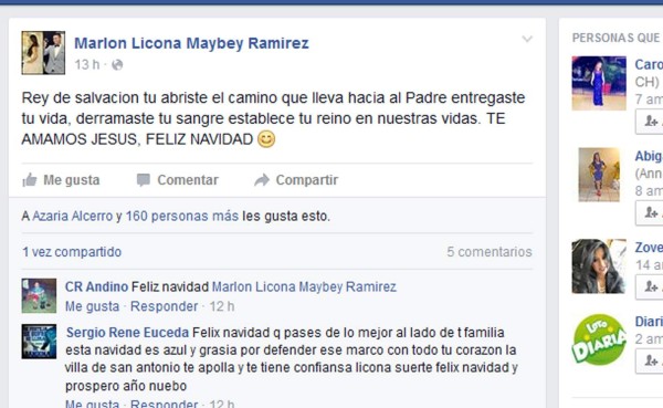 Entre tamales, cohetes y luces, así fue la Navidad de los futbolistas hondureños
