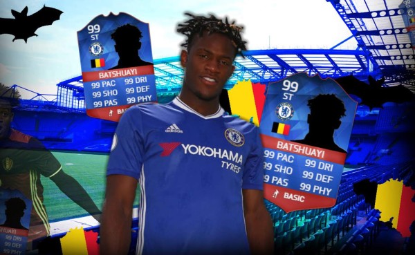 Batshuayi molesto con la calificación que le dieron en FIFA 17