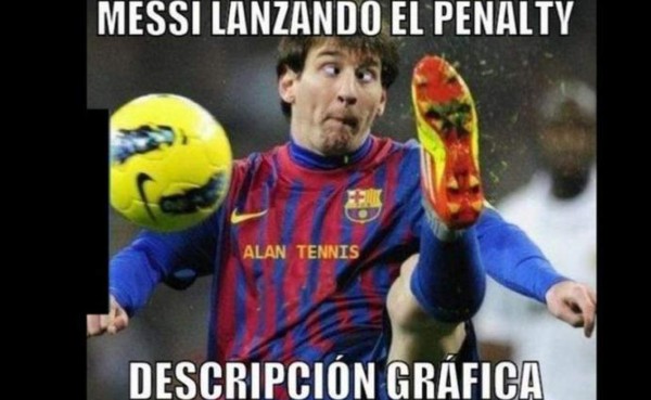 MEMES: El penal que falló Messi no lo perdonan