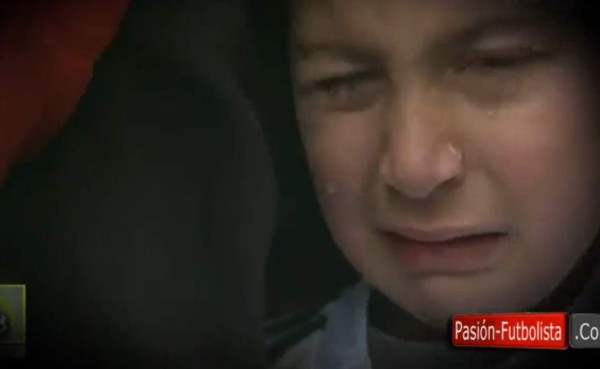 Cristiano Ronaldo hizo llorar de la emoción a un niño en Melbourne