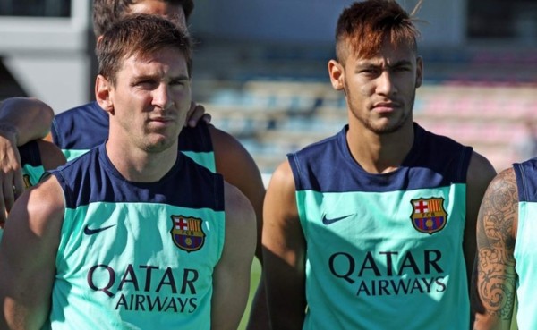 Messi y Neymar se reincorporan el martes al Barcelona