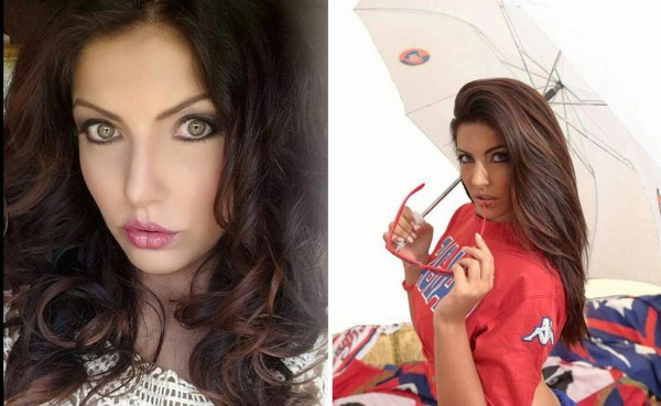 Galería: Modelo italiana promete desnudarse si el Cagliari de David Suazo asciende