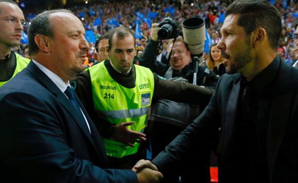 Simeone: 'Siempre que sale un colega no es bueno; Benítez es un gran técnico'