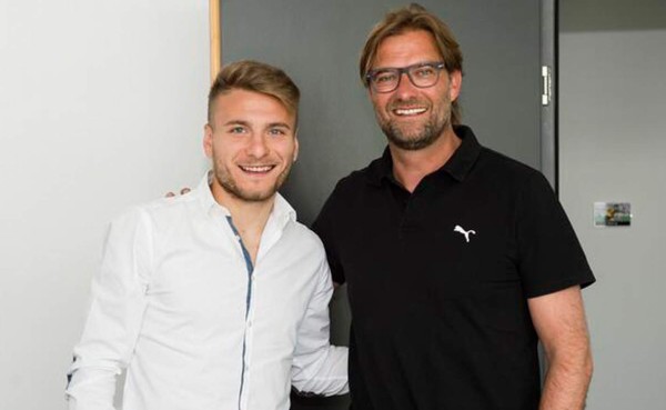 El italiano Ciro Immobile jugará en el Borussia Dortmund