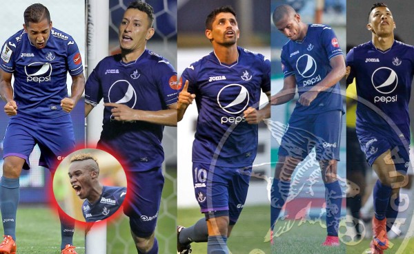 Motagua cuenta con la mejor delantera en el fútbol hondureño