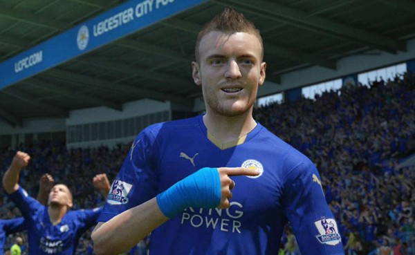Jamie Vardy sigue luciéndose hasta en el FIFA 16