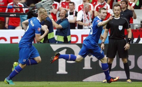 Islandia gana a Austria y logra clasificación histórica para octavos en la Eurocopa