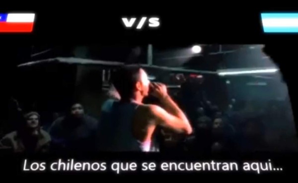 Chilenos crean parodia de la final de la Copa América al estilo '8 Mile'