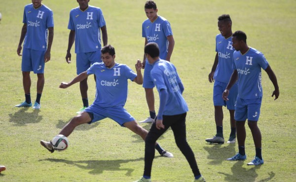Selección de Honduras trabaja de lleno en la capital pensando en Nicaragua