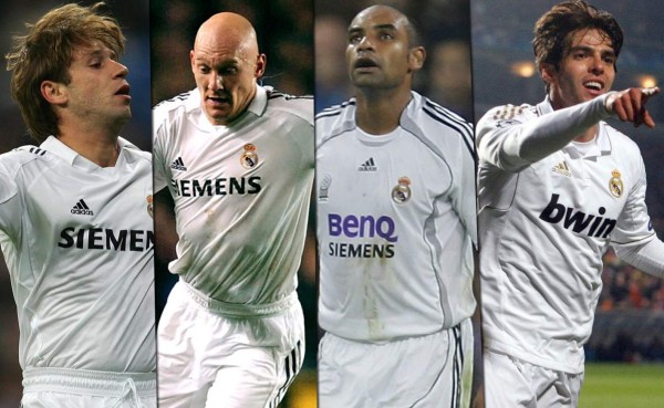 Los 15 fichajes más decepcionantes del Real Madrid