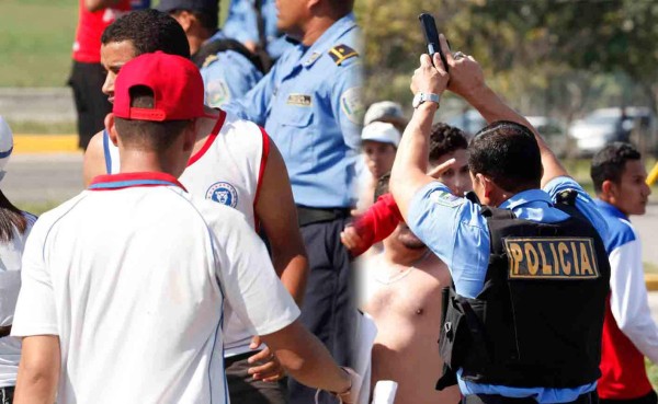 La Policía Nacional sospecha que mareros integran barras de clubes de Honduras