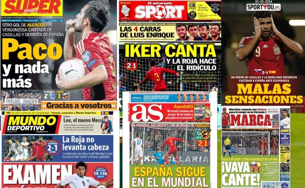 Prensa española señala a Iker Casillas por derrota