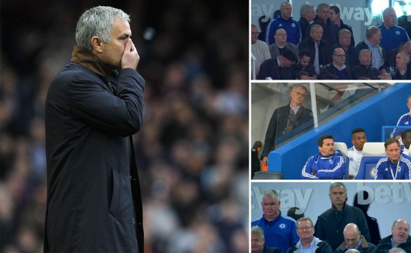 Mourinho, expulsado en el descanso del West Ham-Chelsea