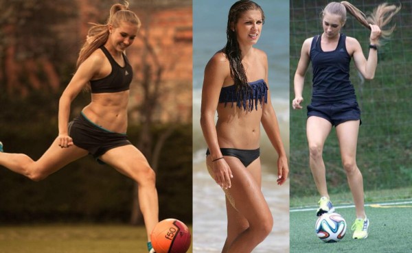El lado más sexy de 11 estrellas del fútbol femenino en Río de Janeiro