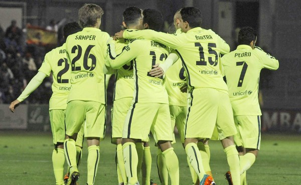 Barcelona goleó sin apuros al Huesca por la Copa del Rey