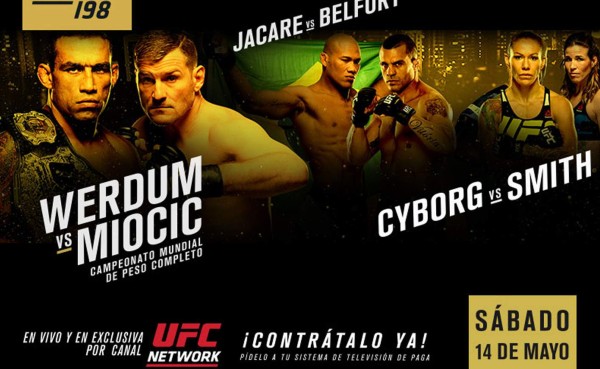 Fabricio Werdum y Stipe Miocic paralizan Brasil en el evento UFC 198