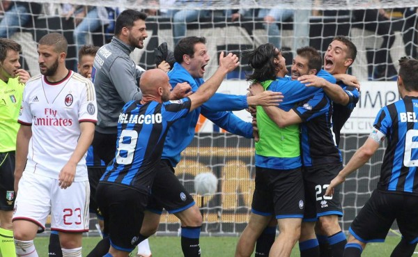 Dolorosa derrota del AC Milan ante Atalanta
