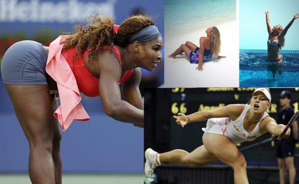 El lado más sexy dentro y fuera de las canchas de Serena Williams y Kerber