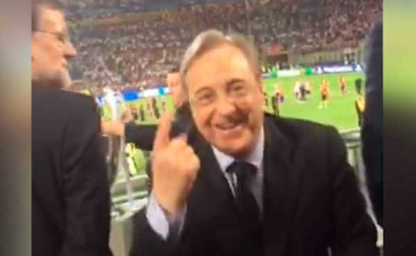 La imperdible respuesta de Florentino Pérez a un fan del Barça tras ganar la Champions