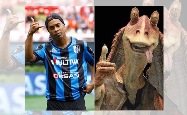 Estos son los futbolistas que bien pudieron actuar en Star Wars