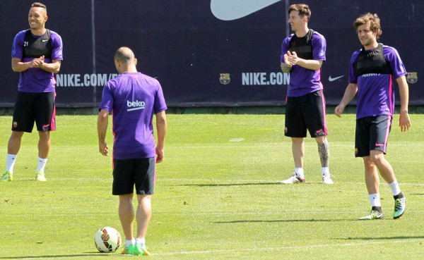 Luis Enrique lleva a toda la plantilla del Barcelona a Múnich