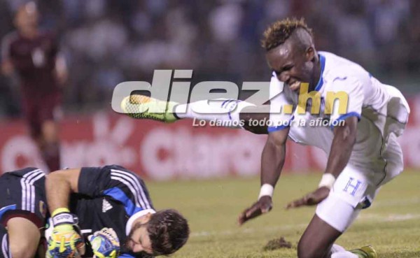 Las mejores imágenes del amistoso Honduras-Venezuela