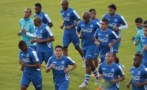 Honduras realizó su primer entrenamiento en Porto Feliz