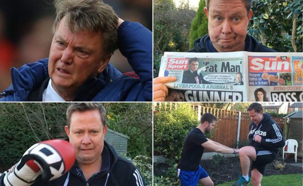 Periodista al que Van Gaal llamó 'gordo' le lanza atrevido reto