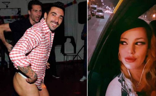 FOTOS: Modelo revela escandalosas imágenes de Ezequiel Lavezzi... ¡en tanga!