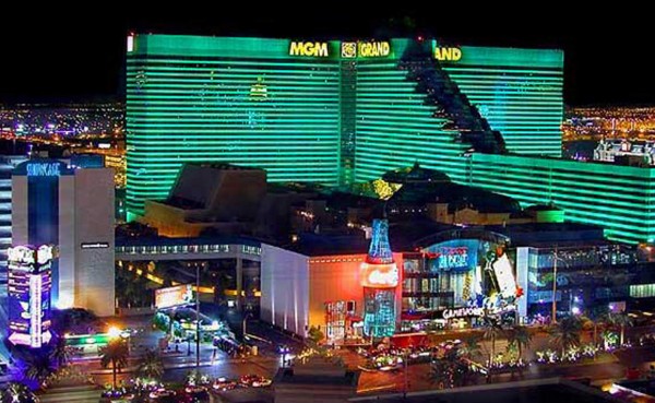 El majestuoso MGM Grand, escenario de la Pelea del Siglo