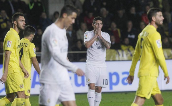 Real Madrid vuelve a estrellarse, Villarreal los deja tendidos