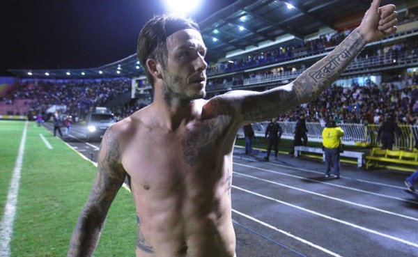 El día que Beckham enloqueció a las mujeres hondureñas en el Nacional&nbsp;