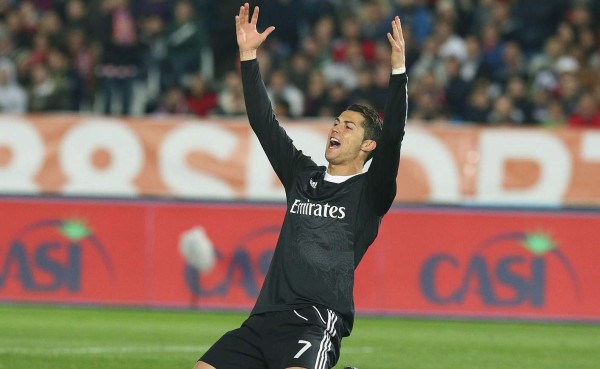 VIDEO: Cristiano pasó de la frustración a la alegría ante Almería