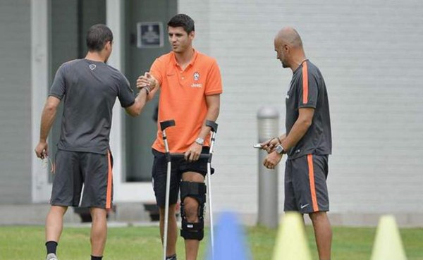Juventus pierde a Morata por lesión casi dos meses