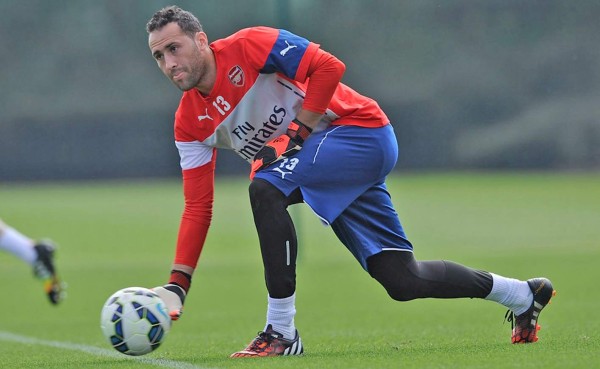 Wenger confirma la titularidad de Ospina en el partido de Copa