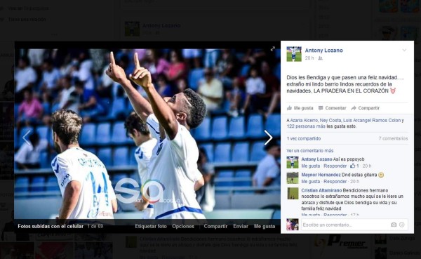 Entre tamales, cohetes y luces, así fue la Navidad de los futbolistas hondureños