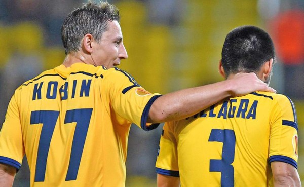 VIDEO: Vasyl Kobin anota golazo de chilena con el Metalist en la Europa League