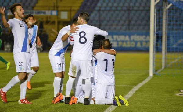Guatemala llega con el ánimo a tope para jugar ante Estados Unidos
