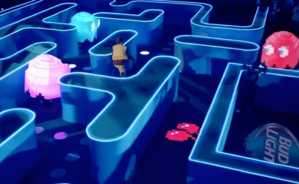 El original comercial de PacMan y BudLight para el SuperBowl
