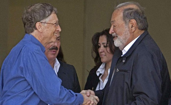 Bill Gates y Carlos Slim, la tecnología los llevó a ser los más ricos