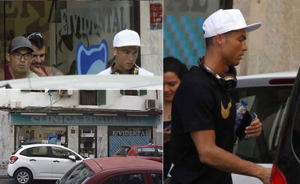 Cristiano Ronaldo se recupera en una modesta clínica dental en Ibiza