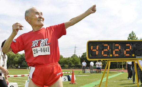 El 'Usain Bolt' centenario bate un nuevo récord