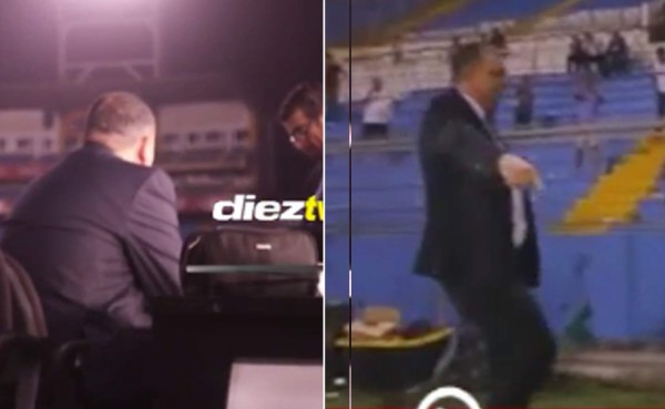 VIDEO: Orlando Ponce Morazán explota contra aficionados