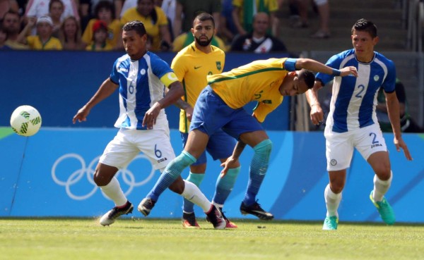 Honduras presenta ante Brasil su peor cara en lo que va de Río 2016