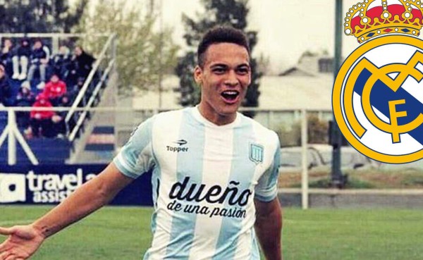 Real Madrid se interesa en el joven argentino Lautaro Martínez