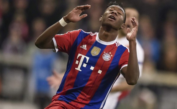 David Alaba fue operado con éxito y regresaría en enero