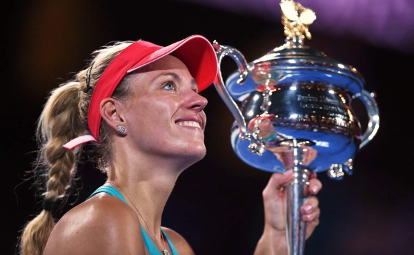 Conoce a la encantadora Angelique Kerber, la reina del Abierto de Australia
